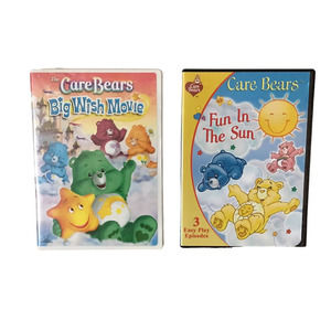 Care Bear Set of 2 DVDs - Big Wish Movie, Fun In The Sun